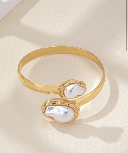 Brazalete nácar, asimétrico