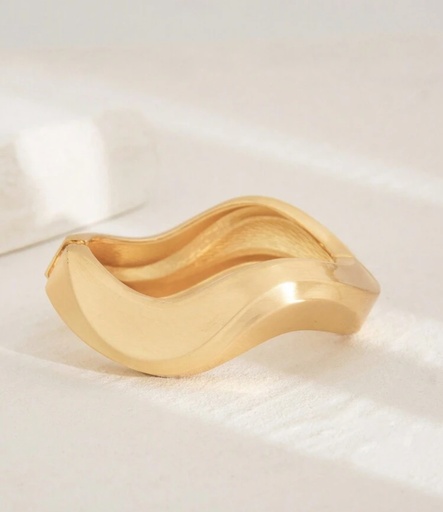 Brazalete élite, asimétricos gruesos (varios modelos), dorados